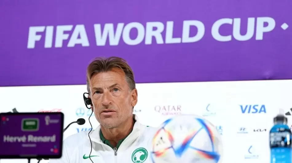 مدرب المنتخب السعودي هيرفي رينارد