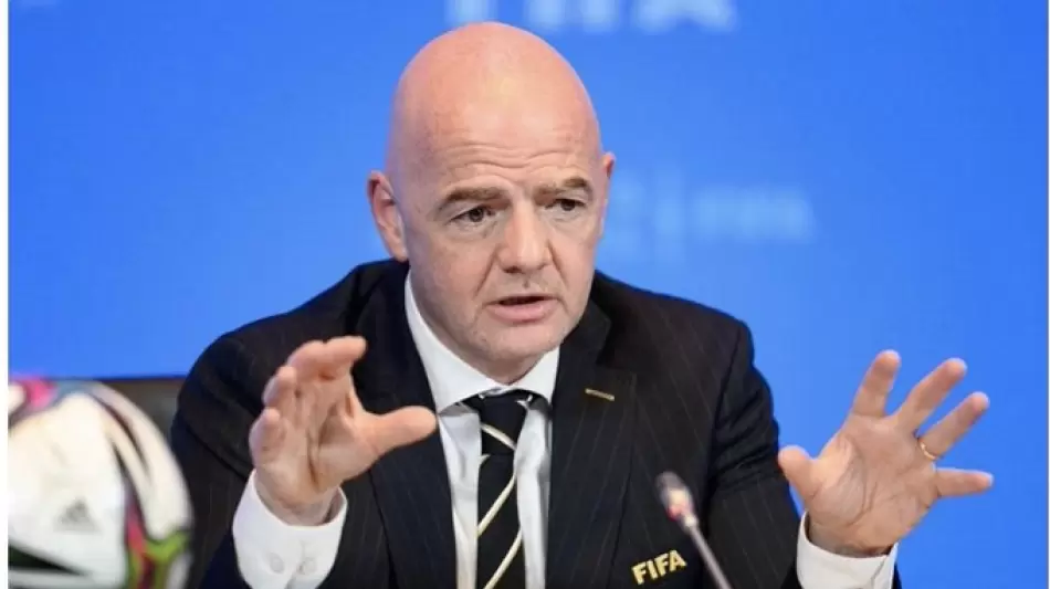 جياني إنفانتينو رئيس الاتحاد الدولي لكرة القدم