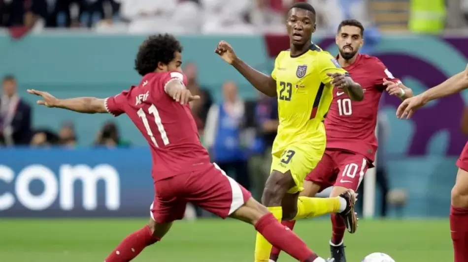 مباراة العنابي والإكوادور