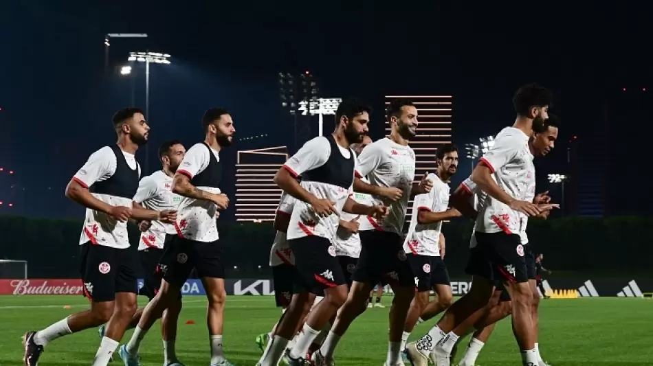 جانب من مران منتخب تونس