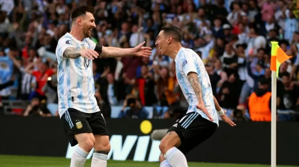 دي ماريا وميسي