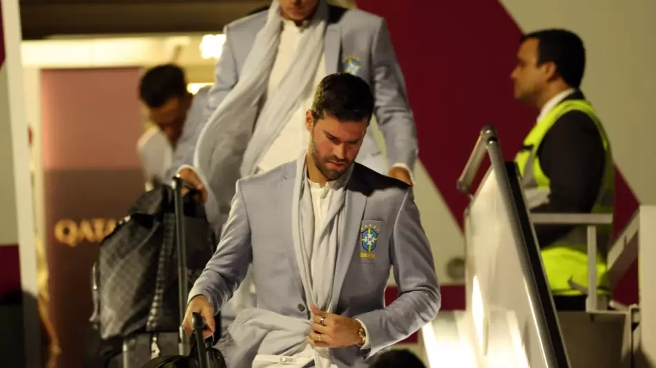 وصول منتخب البرازيل