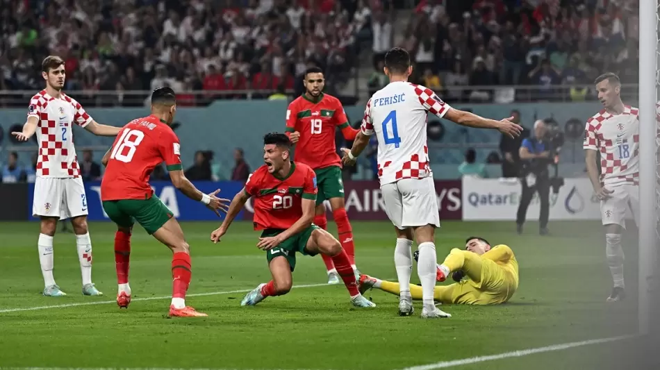 مباراة المغرب وكرواتيا