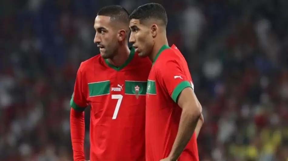 أشرف حكيمي وحكيم زياش