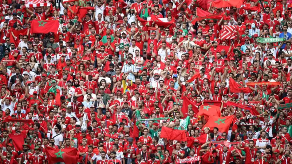 جماهير منتخب المغرب