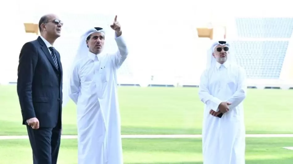 جانب من زيارة رئيس الجمعية الرياضية للقوات المسلحة الملكية المغربية