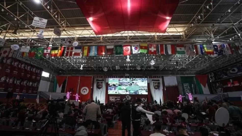 جانب من الحضور الجماهيري في غزة