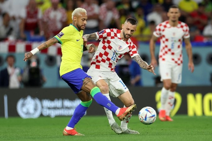 مباراة كرواتيا والبرازيل