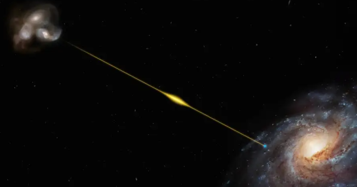 Discovery of Extremely Powerful Radio Waves from Distant Galaxy Helps Unravel Cosmic Phenomenon