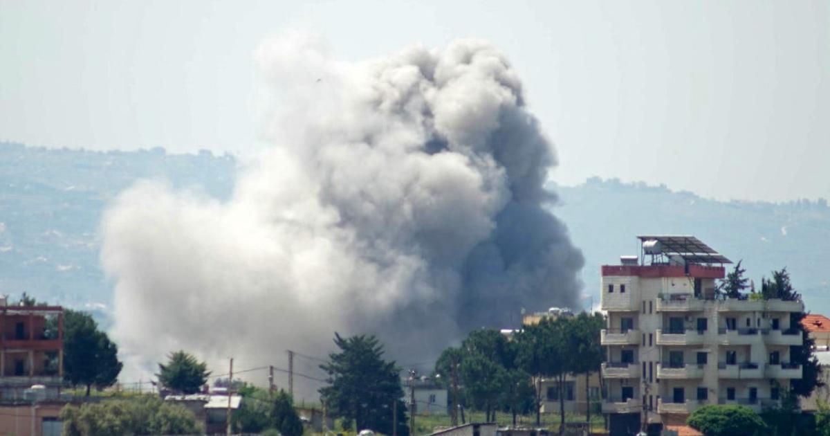 Two casualties in Israeli strike on Lebanon