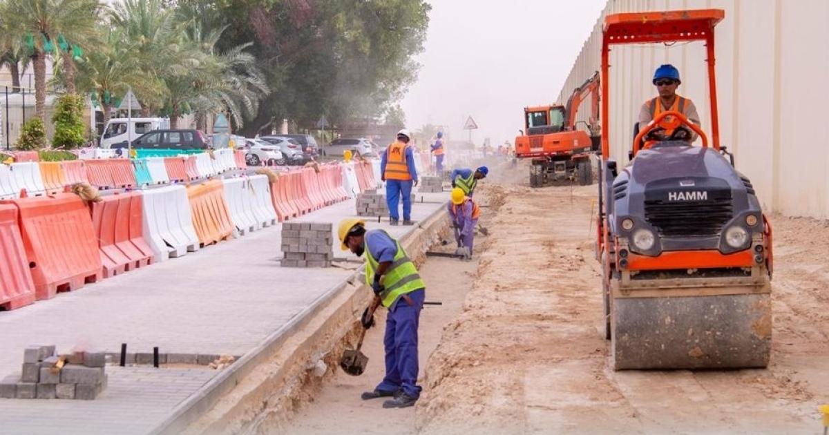 Ashghal completes 42% of Barzan Street upgrades