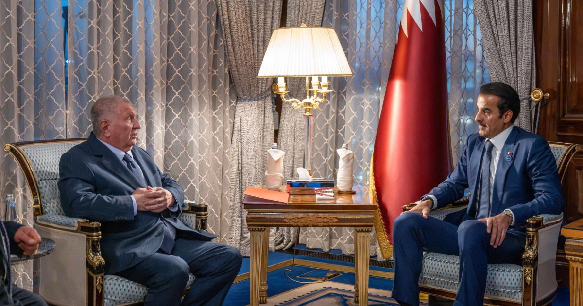 سمو الأمير يستقبل الرئيس التنفيذي لشركة روس نفط الروسية