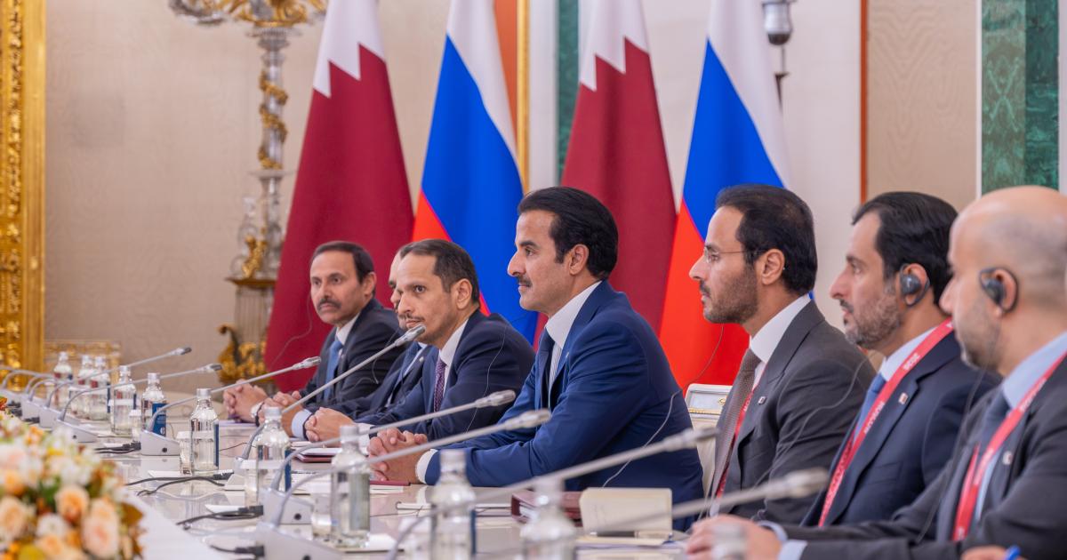 سمو الأمير والرئيس الروسي يبحثان القضايا الإقليمية والدولية