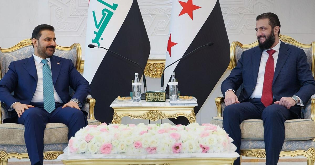 الرئيس السوري ورئيس الوزراء ‏العراقي يبحثان ‏المستجدات في المنطقة