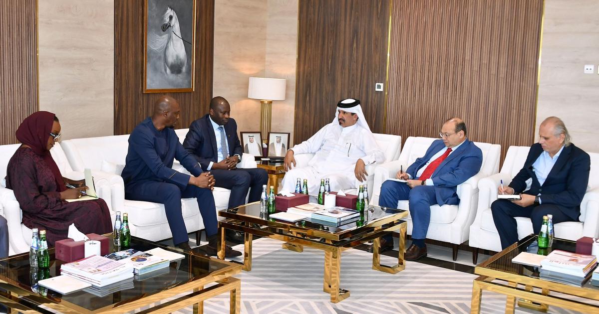 غرفة قطر تبحث التعاون مع وكالة ترويج الاستثمار السنغالية