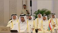 جانب من المشاركة القطرية في الاجتماع
