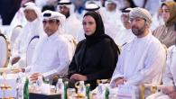 جانب من المشاركة القطرية في الملتقى