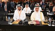 جانب من المشاركة القطرية في المؤتمر