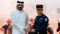 جانب من تكريم المشاركين بالتمرين