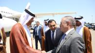 جانب من مراسم استقبال سعادة رئيس مجلس الشورى