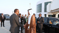 جانب من وصول رئيس وزراء إثيوبيا
