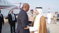 جانب من مراسم الاستقبال