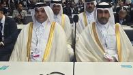 جانب من المشاركة القطرية في الاجتماع
