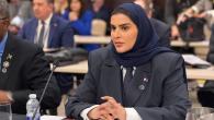 جانب من مشاركة سعادة وزير الدولة للتعاون الدولي في المؤتمر