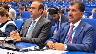 جانب من مشاركة سعادة الأمين العام للخارجية في المؤتمر