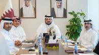 جانب من المشاركة القطرية في الاجتماع