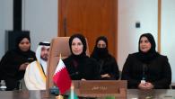جانب من مشاركة سعادة وزير التنمية الاجتماعية والأسرة بالاجتماع