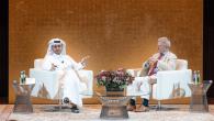 د. ماجد الأتصاري خلال الجلسة الحوارية