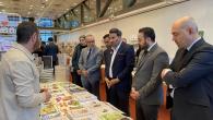 جانب من المشاركة القطرية في المعرض