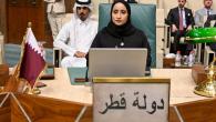 جانب من المشاركة القطرية في الاجتماع