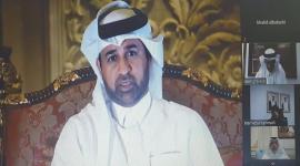 أثناء الجلسة الحوارية