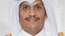 سعادة الشيخ محمد بن عبدالرحمن آل ثاني نائب رئيس مجلس الوزراء وزير الخارجية