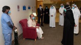جانب من زيارة سعادة وزيرة الصحة العامة للمركز