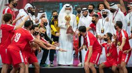 جانب من التتويج