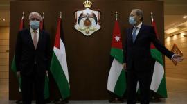 وزيرا الخارجية الأردني والفلسطيني