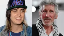 المغنيان البريطاني "روجر ووترز والأميركي جوليان كازابلانكاس