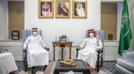 وكيل وزارة الخارجية السعودية يجتمع مع القائم بالأعمال القطري