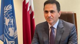 سعادة السفير علي خلفان المنصوري المندوب الدائم لدولة قطر بجنيف