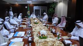 الأمين العام لمجلس التعاون لدول الخليج العربية خلال زيارته للمركز