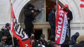 خلال اقتحام الكونغرس الأميركي ( أرشيفية)