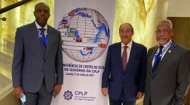 جانب من مشاركة سفير قطر في البرتغال بالقمة