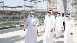 جانب من جولة معالي رئيس مجلس الوزراء التفقدية بمطاري حمد والدوحة