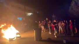 جانب من الاحتجاجات