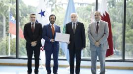 برلمان أمريكا اللاتينية ومنطقة البحر الكاريبي يقيم حفل وداع لسفير قطر في بنما