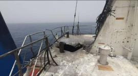 ناقلة النفط المستهدفة قبالة سواحل عمان