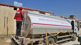 جانب من تنفيذ المشروع الخيري